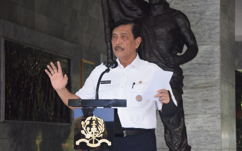 Jokowi Tetapkan PPKM Darurat, Menko Luhut Langsung Rapat soal Bansos