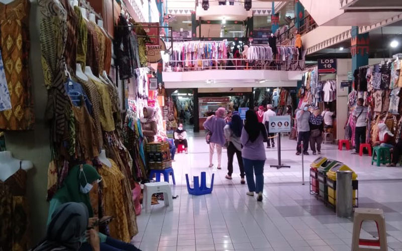 PPKM Darurat, Pasar Tumpah di Jogja Tutup Sementara