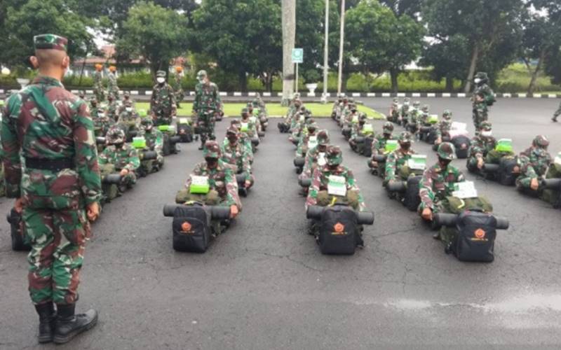 60.000 Personel TNI Dikerahkan untuk PPKM Darurat