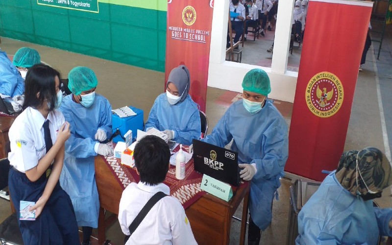 Kota Jogja Gencarkan Vaksinasi untuk Pelajar