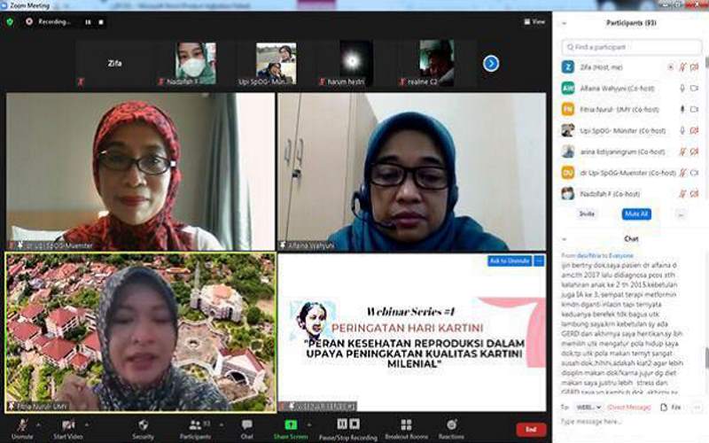 UMY Adakan Webinar tentang Cara Perbaikan Dairy Life untuk Penderita PCOS