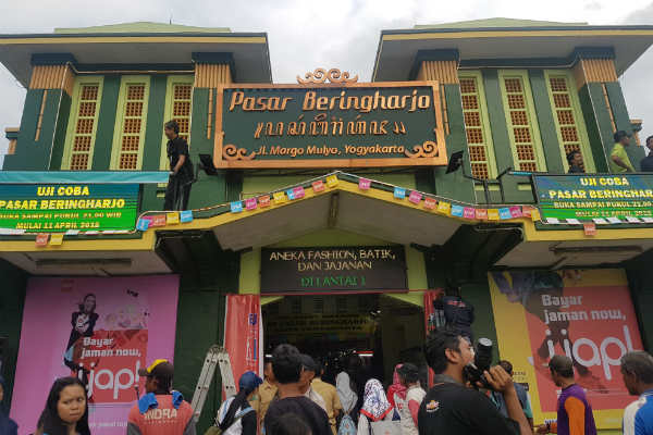 Penutupan Lapak Jualan Non-Sembako di Pasar Tradisional Jogja Diperpanjang