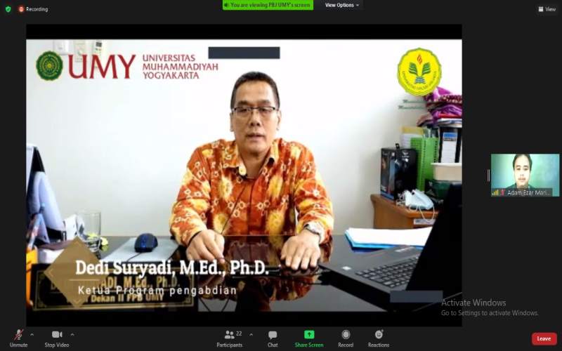 PKM UMY Adakan Pelatihan Eco Printing Bermotif Daun ala Jepang bagi Siswa SMKN 5 Yogyakarta