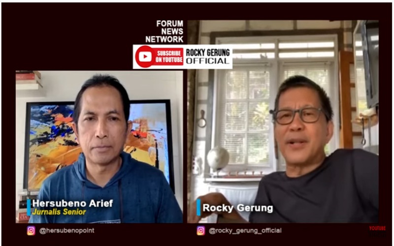 Video Jokowi Kehabisan Obat di Apotik, Rocky Gerung: Bikin Orang Pesimistis