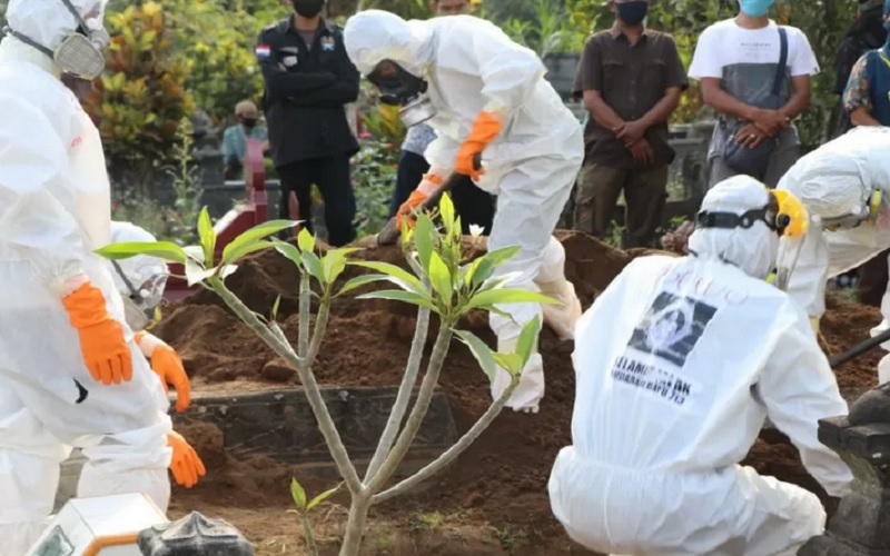 Rekor! Hari Ini Kasus Kematian Akibat Covid-19 Bertambah 2.069, Paling Banyak di Jateng