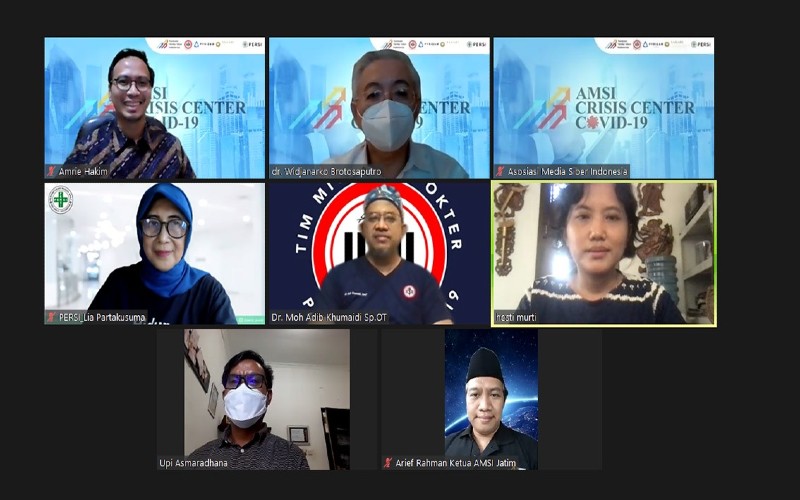 Banyak Pekerja Media Terinfeksi Corona, Asosiasi Media Siber Indonesia Buka AMSI Crisis Center Covid-19
