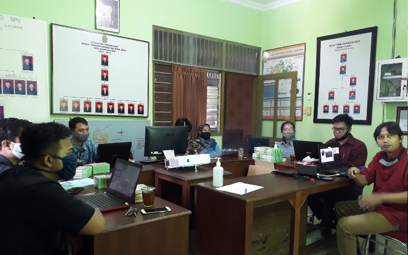 Kalurahan Bangunjiwo Manfaatkan Peta Digital untuk Penanggulangan Kemiskinan