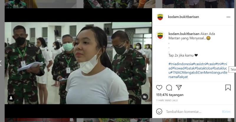 Viral Alasan Wanita Ikut Tes Kowad TNI, Mau Bikin Mantan Menyesal