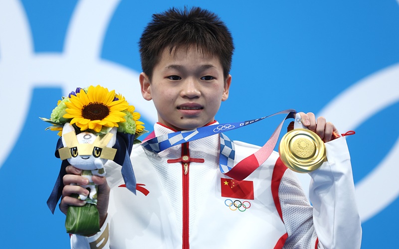 Quan Hongchan, Atlet Termuda China Raih Emas demi Kesembuhan Ibunya