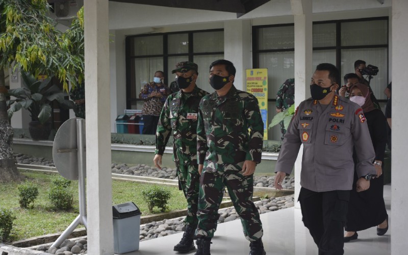 Panglima TNI dan Kapolri Datang ke Sleman untuk Pantau Penanganan Covid-19, Ini yang Dilakukan