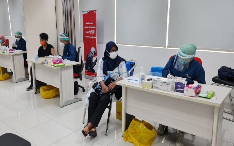 Astra Group Yogyakarta Vaksinasi Keluarga Karyawan