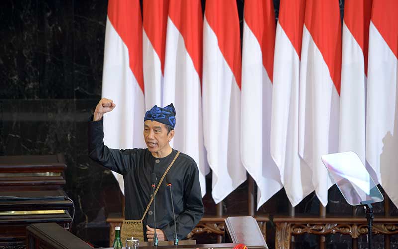 Ini Isi Pidato Lengkap RUU APBN 2022 dan Nota Keuangan dari Presiden Jokowi 