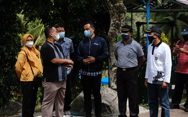 Tarik Minat Warga Kota Magelang, Vaksinasi Covid-19 Dilaksanakan di Taman Kyai Langgeng