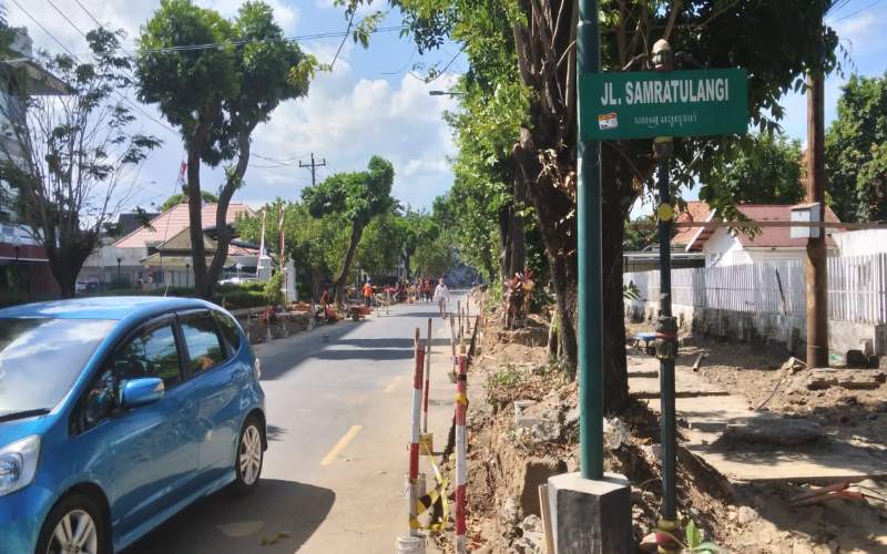 Revitalisasi Jalur Pedestrian Sudirman Jogja Berlanjut, Puluhan PKL Direlokasi