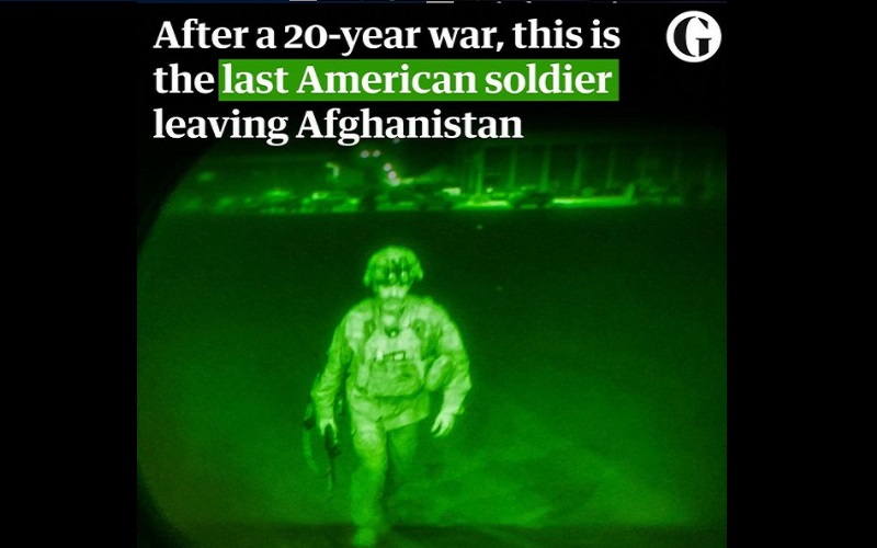 Ini Sosok Tentara AS Terakhir yang Tinggalkan Afghanistan