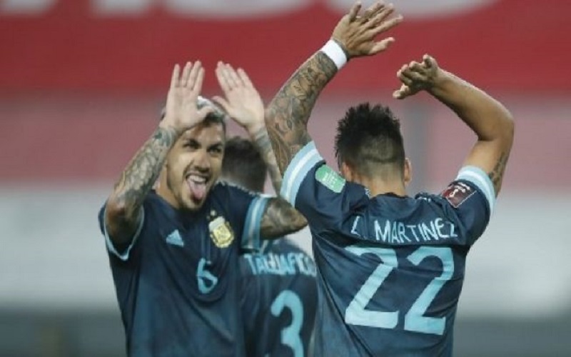 Kualifikasi Piala Dunia 2022, Argentina Libas Venezuela 3-0