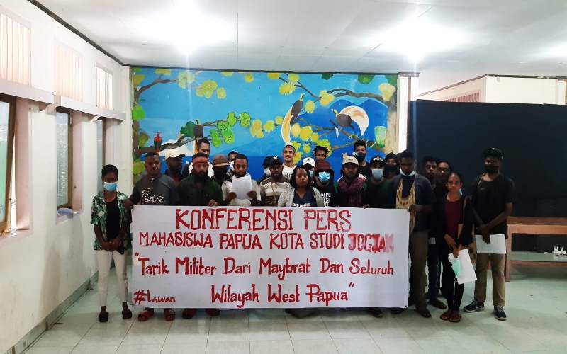 Mahasiswa Papua di Jogja Kecam Operasi Militer di Maybrat