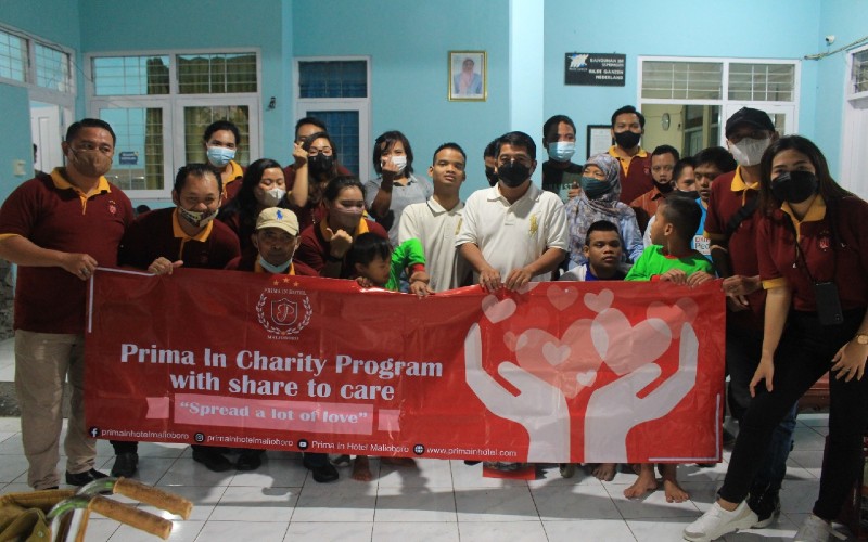 Sambut Anniversary ke-6 Prima In Hotel Malioboro Gelar Charity Program Share to Care, Spread lots of Love