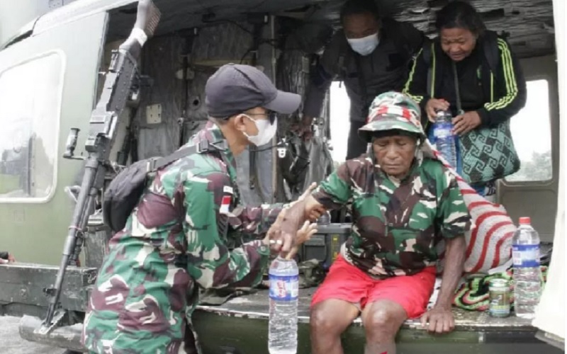 Aparat TNI-Polri Ungsikan Warga Distrik Kiwirok karena Muncul Teror KKB Papua