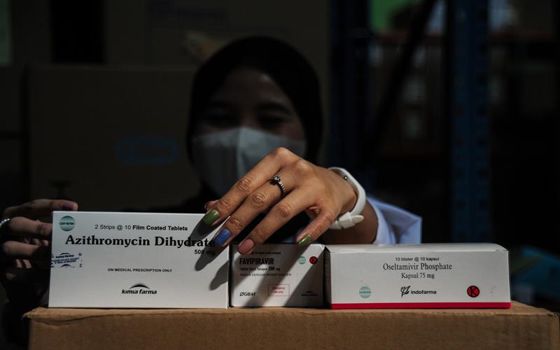 Harus Impor, Indonesia Kekurangan Stok Dua Jenis Obat Covid-19