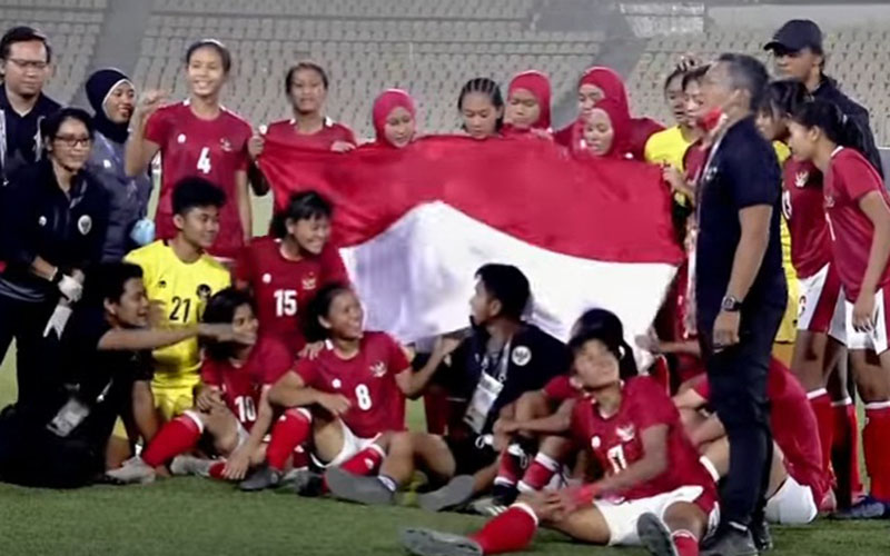 Timnas Indonesia Lolos ke Putaran Final Piala Asia Wanita 2022