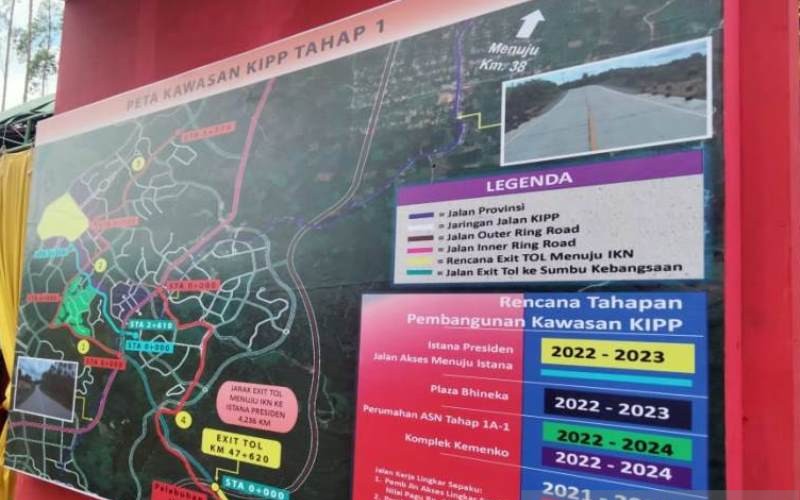 Biaya Pembangunan Jalan Ibu Kota Baru Telan Rp275 Miliar