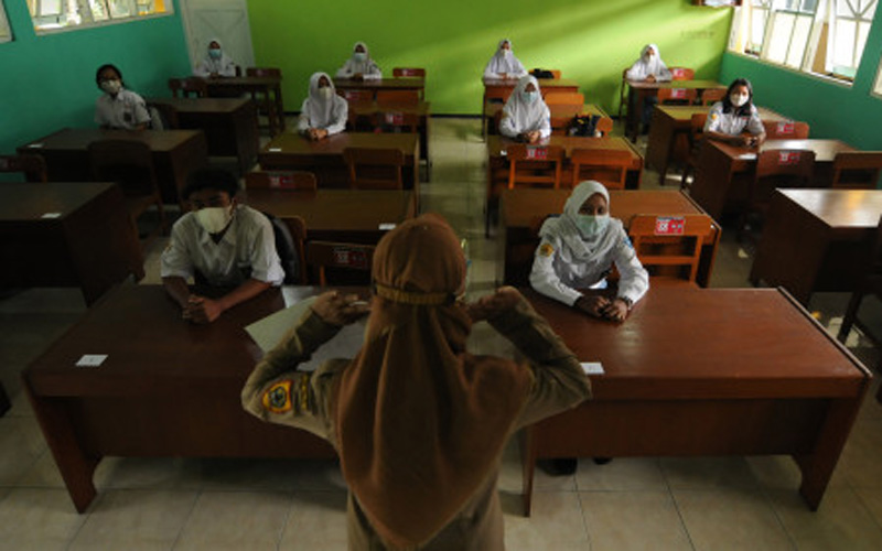 SMP di Kulonprogo Mulai Pembelajaran Tatap Muka