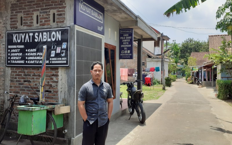 JELAJAH MAGELANG: Di Kampung Ini Ada Lebih dari 30 Usaha Sablon Kaus
