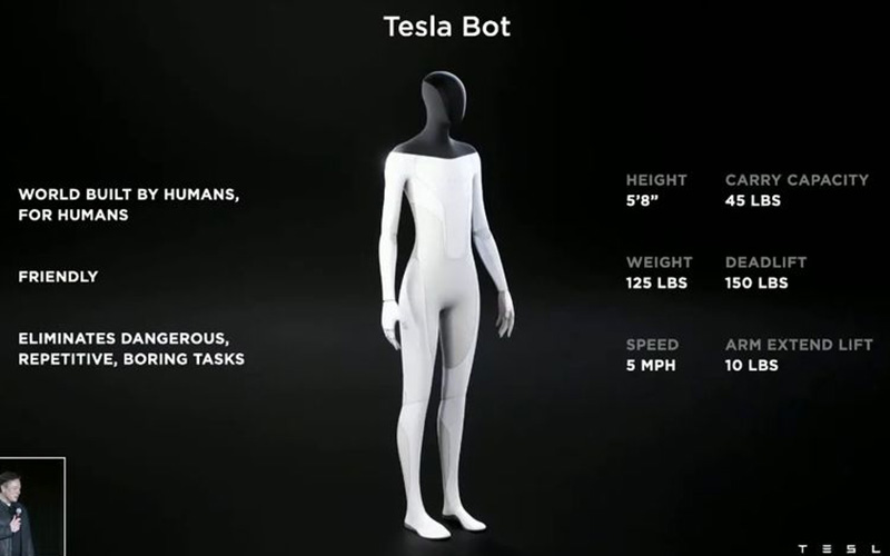Simak! Fakta Tesla Bot, Robot AI Buatan Elon Musk