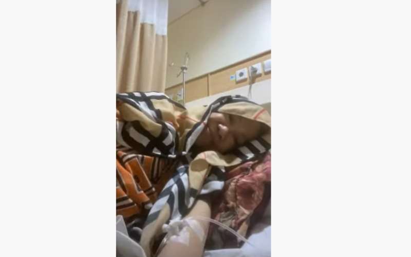 Artis Dorce Gamalama Terbaring Lemah di Rumah Sakit