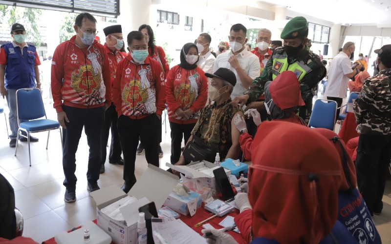PMI Bantu Percepat Capaian Vaksinasi di Indonesia