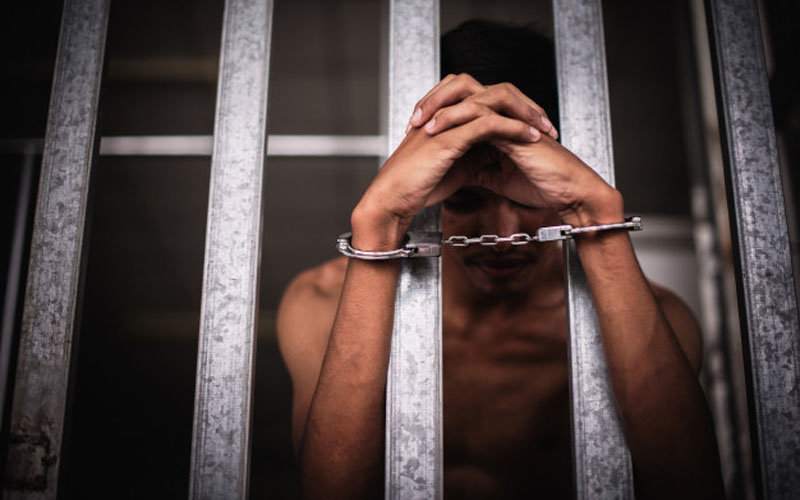 Tahanan di Polres Bantul Bisa Dibesuk secara Online
