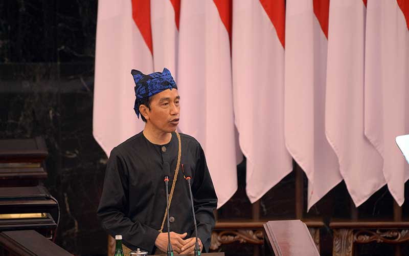 BEM UGM Unjuk Rasa Evaluasi 7 Tahun Pemerintahan Jokowi