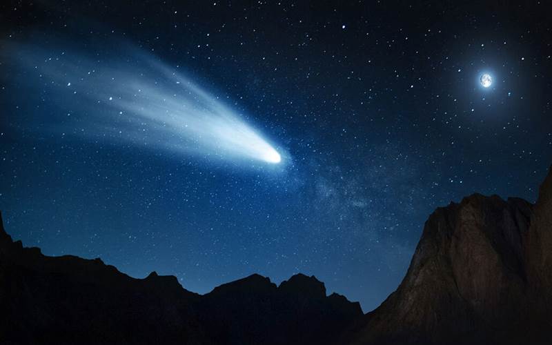 Komet Meluncur Muntahkan Cryomagma