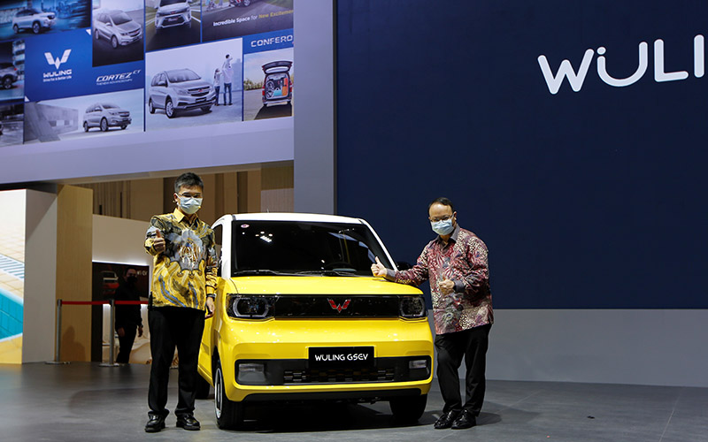 Penampakan Mobil Listrik  Wuling yang Dijual di Indonesia pada 2022