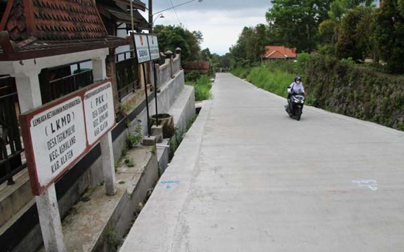 Perbaikan dan Pembangunan Jalan di Klaten Digelontor Rp100 Miliar