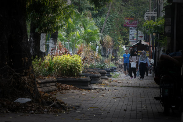 Trotoar Sisi Barat Jalan Mayor Suryotomo Jogja Akan Direnovasi