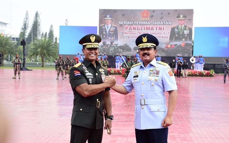 Sertijab Panglima TNI, Hadi Tjahjanto: Jadikan Medan Tugas sebagai Ladang Ibadah