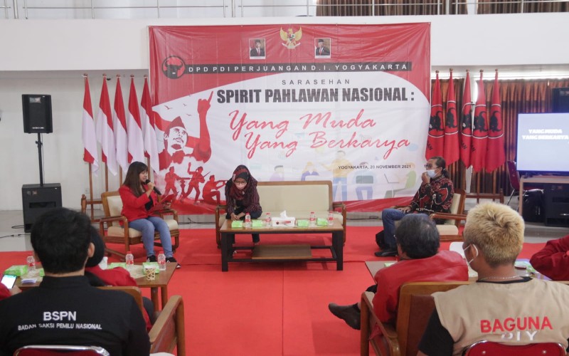 PDIP DIY Dorong Anak Muda Terus Berkarya & Teladani Pahlawan