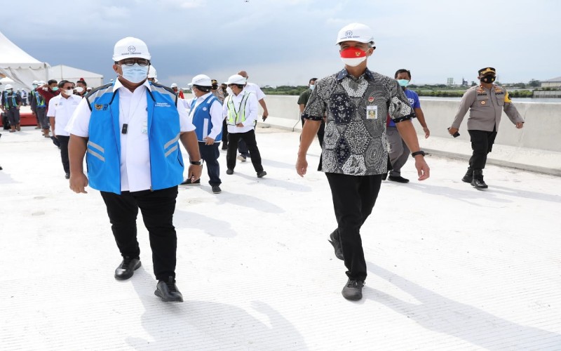 Proyek Tol Semarang-Demak Dikebut