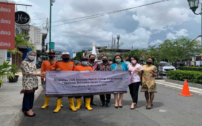 Horison Hotels Yogyakarta Salurkan Bantuan Melalui Horison Peduli