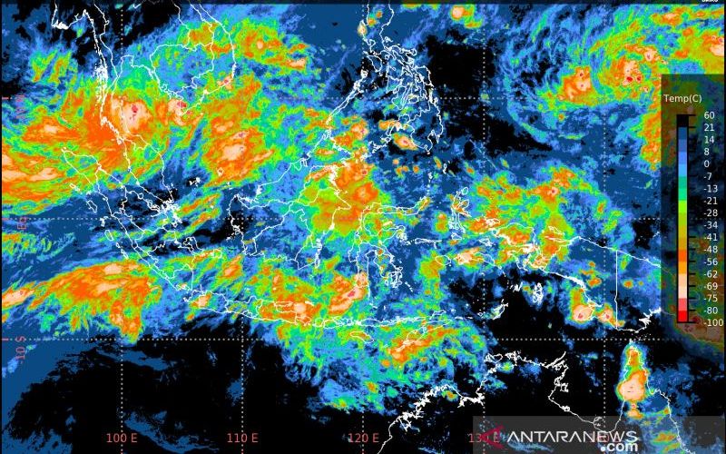 Bibit Siklon 94W Muncul di Perairan Kamboja, Indonesia Kena Dampaknya