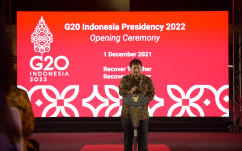 Menko Airlangga Sebut Presidensi G20 Bantu Ciptakan 33.000 Lapangan Kerja