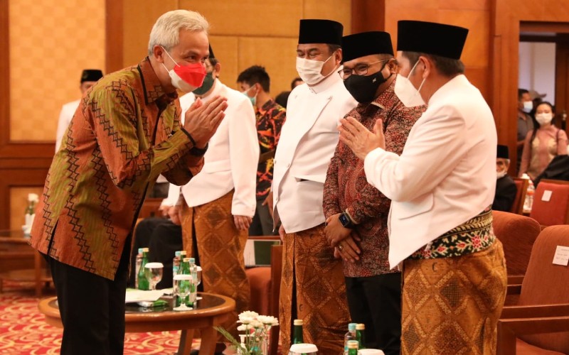 Hadiri Kongres SI di Surakarta, Ganjar Ingatkan Tantangan Era Society 5.0