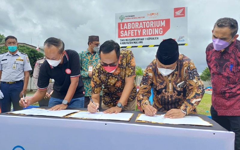 Yayasan AHM Hadirkan Safety Riding Lab Astra Honda Ke-4 di Indonesia