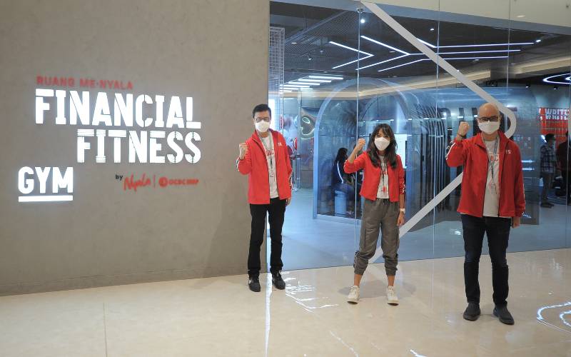 Pertama di Indonesia, Banking Rasa Nge-Gym di Financial Fitness Gym dari Nyala OCBC NISP