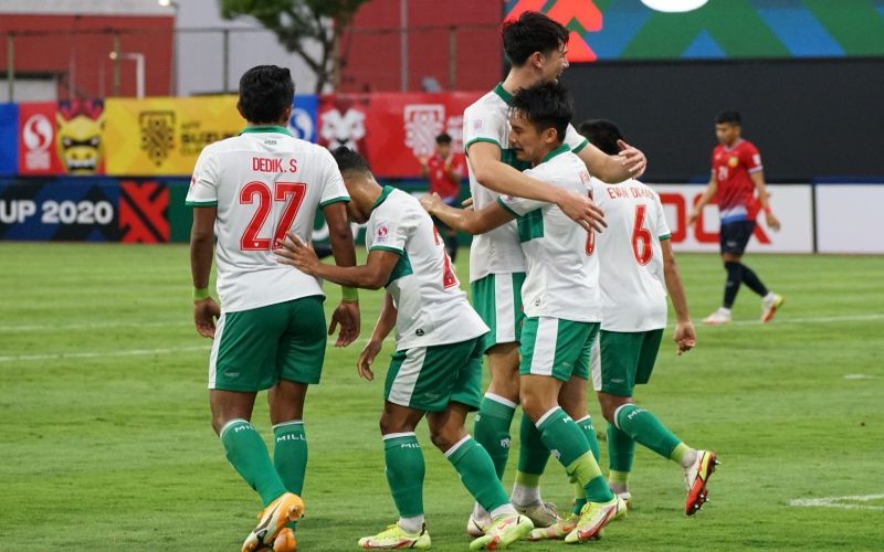 Hajar Laos dengan Skor 5-1, Timnas Indonesia Puncaki Klasemen Sementara Grup B