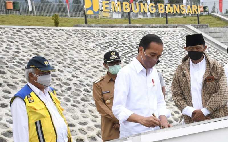 Resmikan 4 Embung di Jawa Tengah, Ini Harapan Jokowi