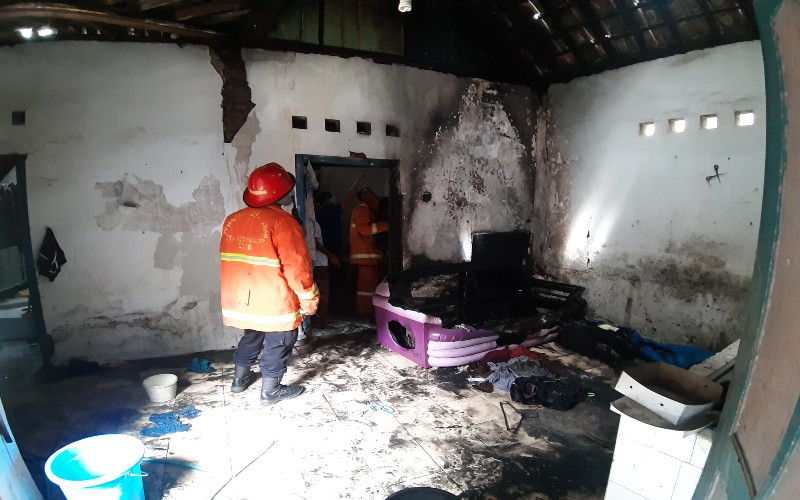 Anak Mainan Korek Api, Rumah Warga di Bantul Nyaris Ludes Terbakar