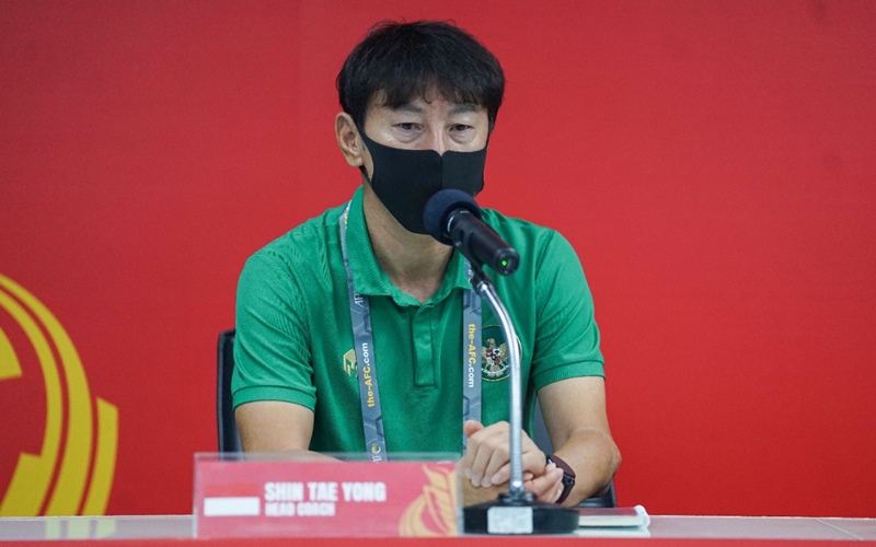 Pelatih Shin Tae-yong Yakin Indonesia Menang Atas Thailand di Leg 2